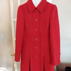 Vintage Guess Red Wool Coat